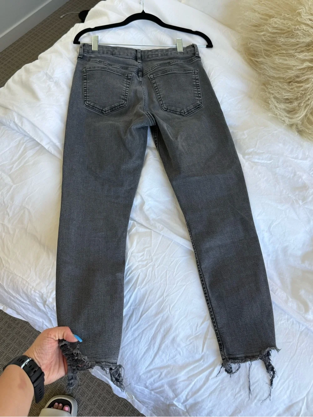 Topshop | Jaimie Raw Hem Jeans